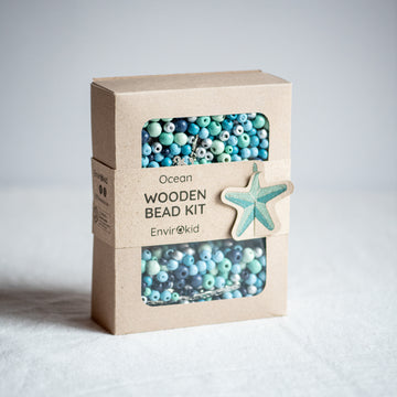 DIY Wooden Beads Ocean