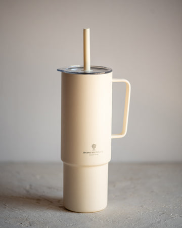 All Day Straw Cup Sandstone White 946ml