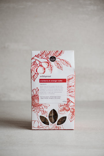 Cranberry & Orange Rusks 420g