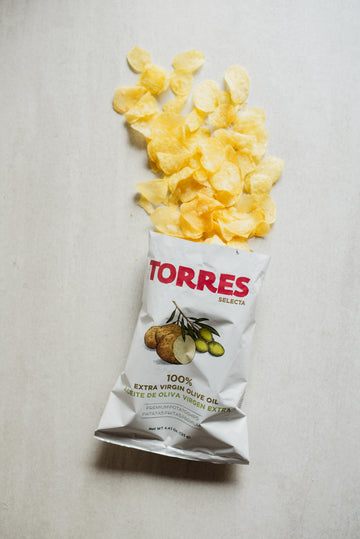 Torres Selecta Potato Chips Olive Oil 125g