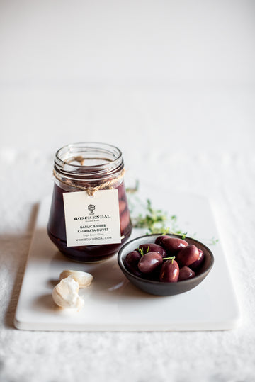 Garlic & Herb Kalamata Olives 225g