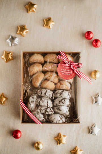 Chocolate & Lemon Cookie Selection 380g