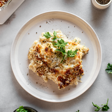 Crunchy Topped 3 Cheese Macaroni 1kg - 1.4kg Frozen