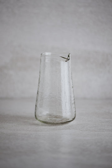 Small Hammered Pitcher