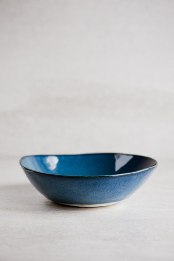 Sapphire Salad Bowl - Ocean Collection
