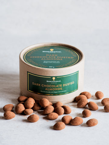 Dark Chocolate Dusted Almonds 260g