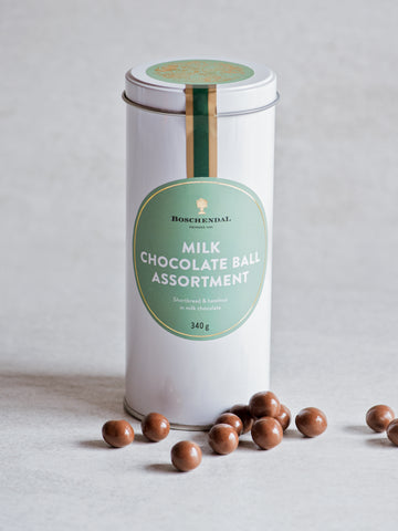 Milk Chocolate Ball Assortment Tin 340g