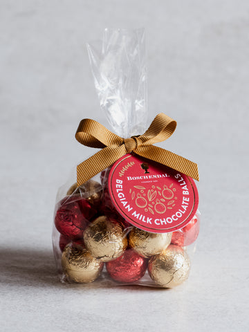 Christmas Milk Chocolate Balls 16 Pack