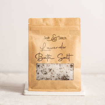 Salt & Stitch Lavendar Bath Salt 500g