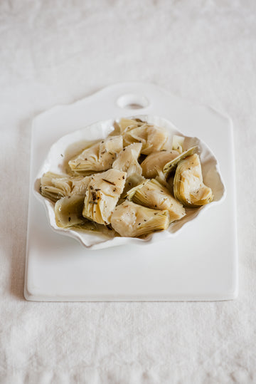 Artichokes Marinated in Herb Vinigritte