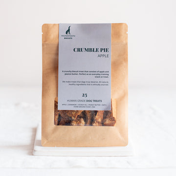 Apple Crumble Pie Pet Biscuits