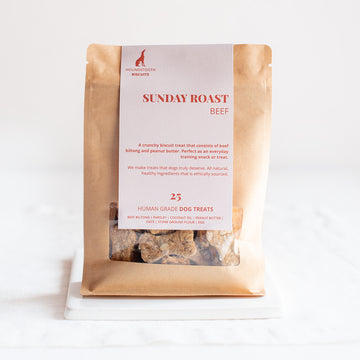 Sunday Roast Beef Pet Biscuits
