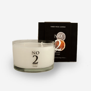 Three Wick Candle NO.2 Seville Orange