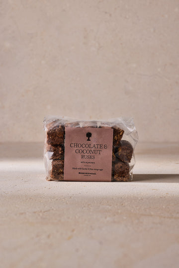 Chocolate, Coconut & Almond Rusks 400g