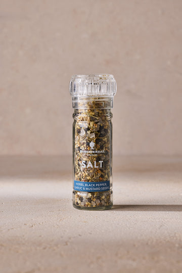 Herbs, Black Pepper, Salt & Mustard Seeds 65g