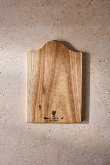 Black Wood Gables Serving Board