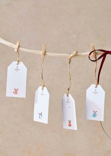 Festive Gift Tags 4 Pack
