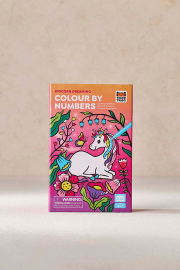 Unicorn Dreaming Colour by Number Set