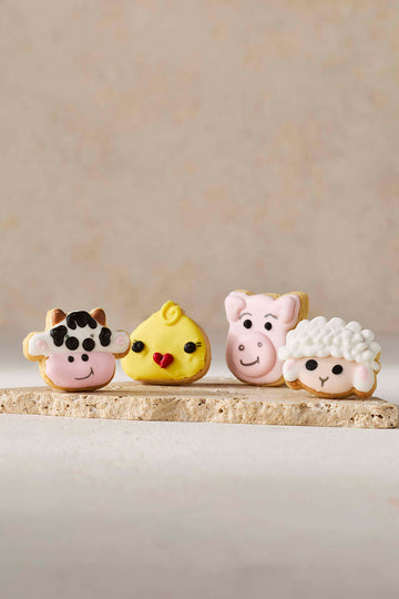 Farm Animal Biscuits 4 pack