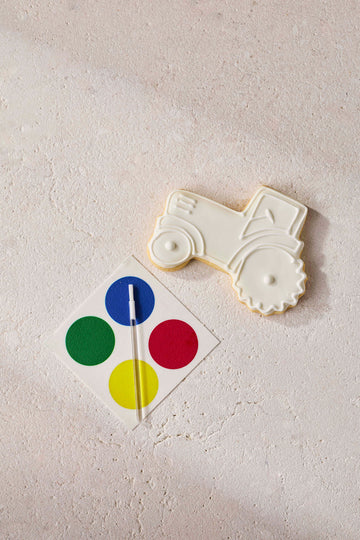 Paint Your Own Tractor Cookie 50g