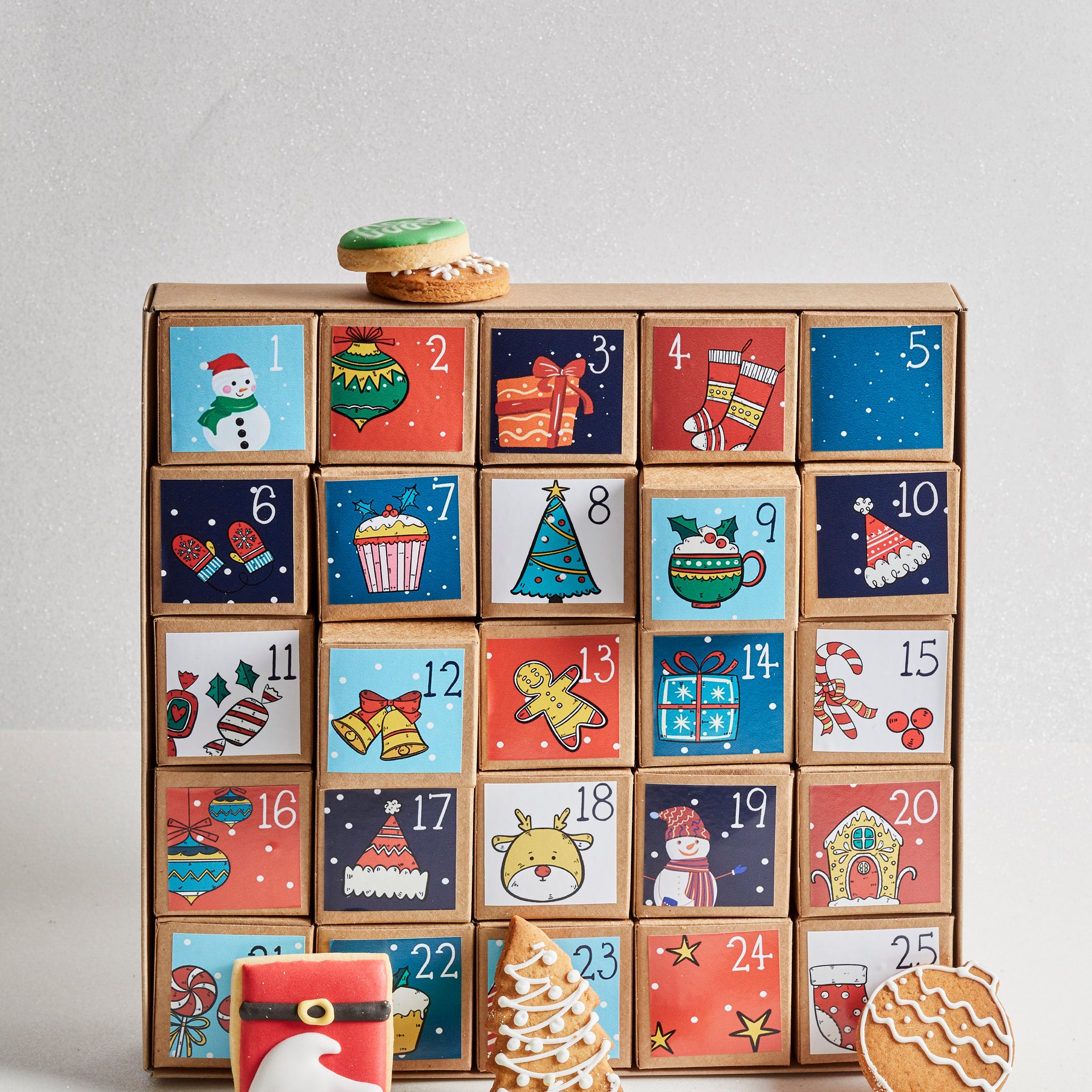 Festive Cookie Advent Calendar