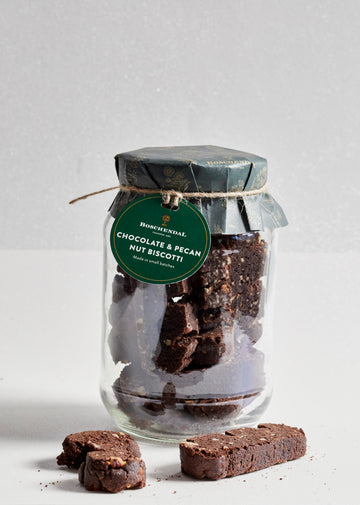 Chocolate Pecan Biscotti Jar 225g