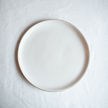 Bailey Side Plate Gold Rim - Milk Collection