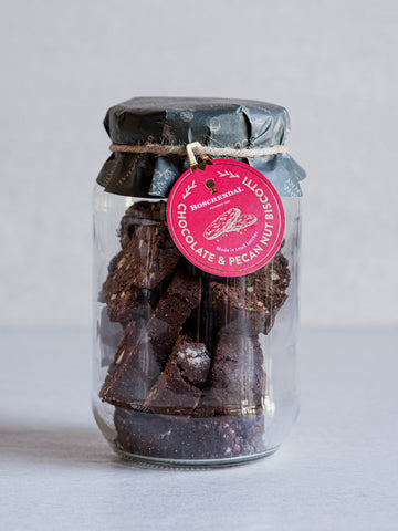 Chocolate Pecan Biscotti Jar 225g