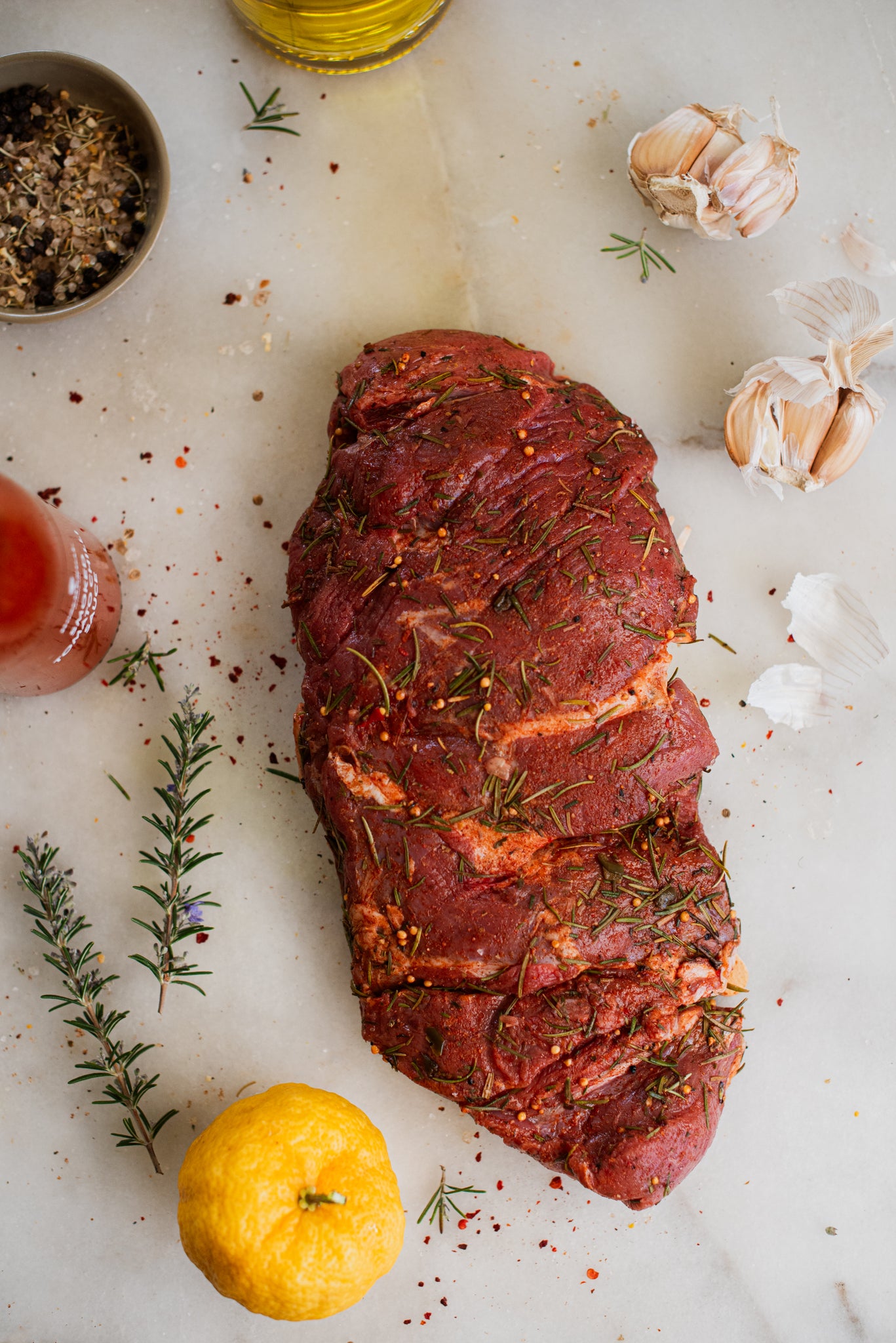 Ready to Braai Deboned Lamb Leg 1kg