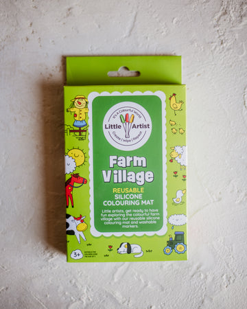 Farm Village Drawing Mat