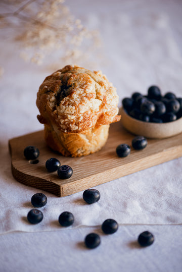 4 Pack Blueberry Crumble Muffins