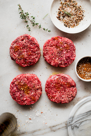 Beef Burger Patties 4 x 125g