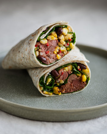 BBQ Pulled Beef & Corn Salsa Wrap 250g