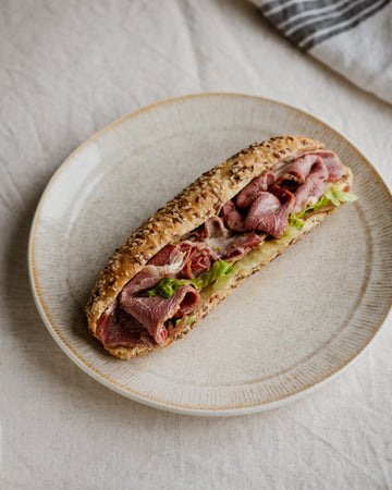 Beef Pastrami & Honey Mustard Seeded Roll 250g