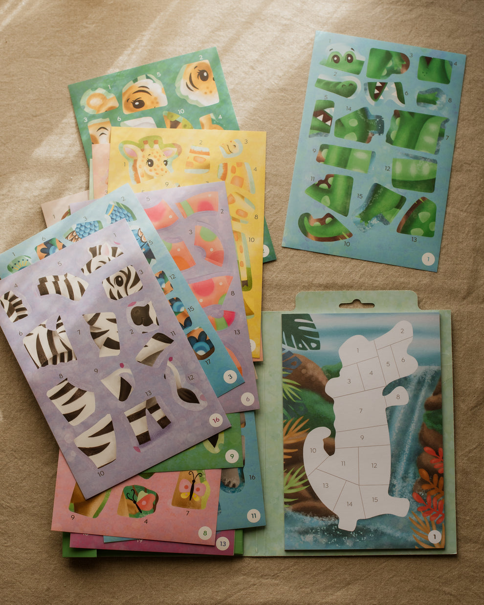 Sticker By Numbers - Animals | Boschendal SA
