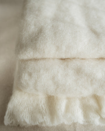 Karoo Mohair Blanket & Throw - Taupe