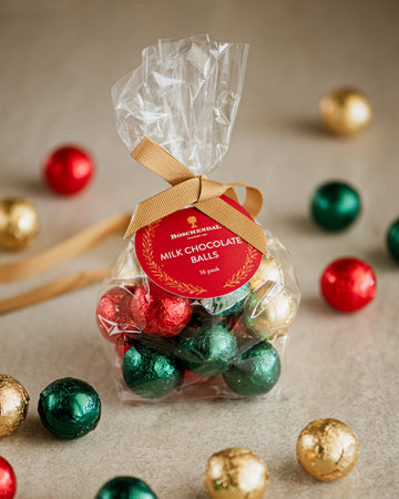 Christmas Milk Chocolate Balls 16 Pack