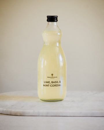Lime, Mint & Basil Cordial 750ml