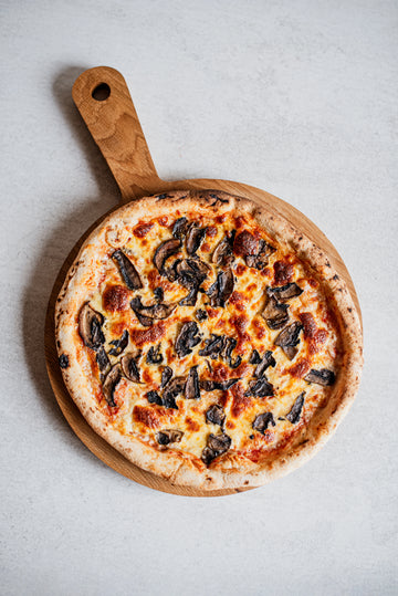 Wood Fired New York Style Mushroom Pizza