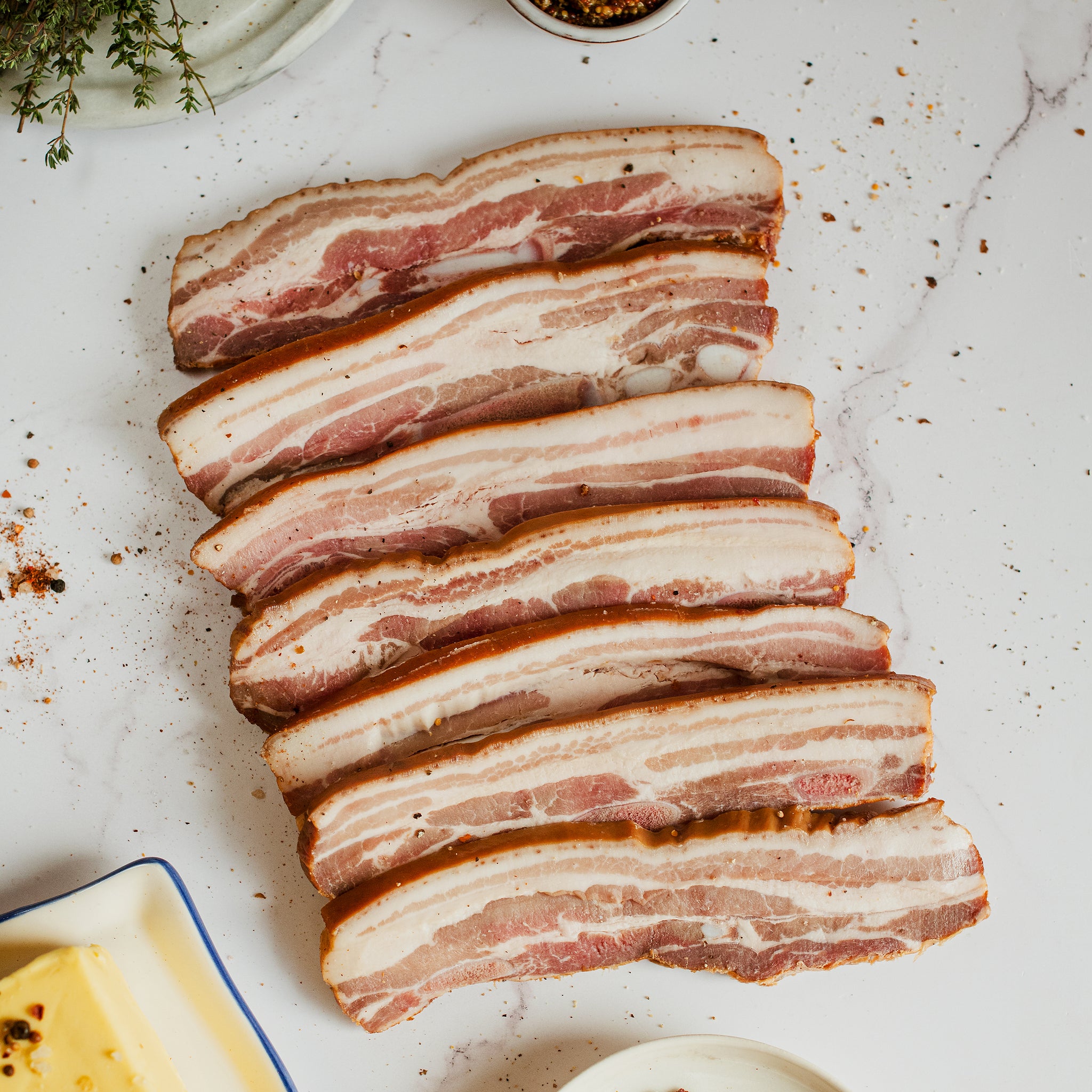 Smoked Pork Rashers 600g | Boschendal SA