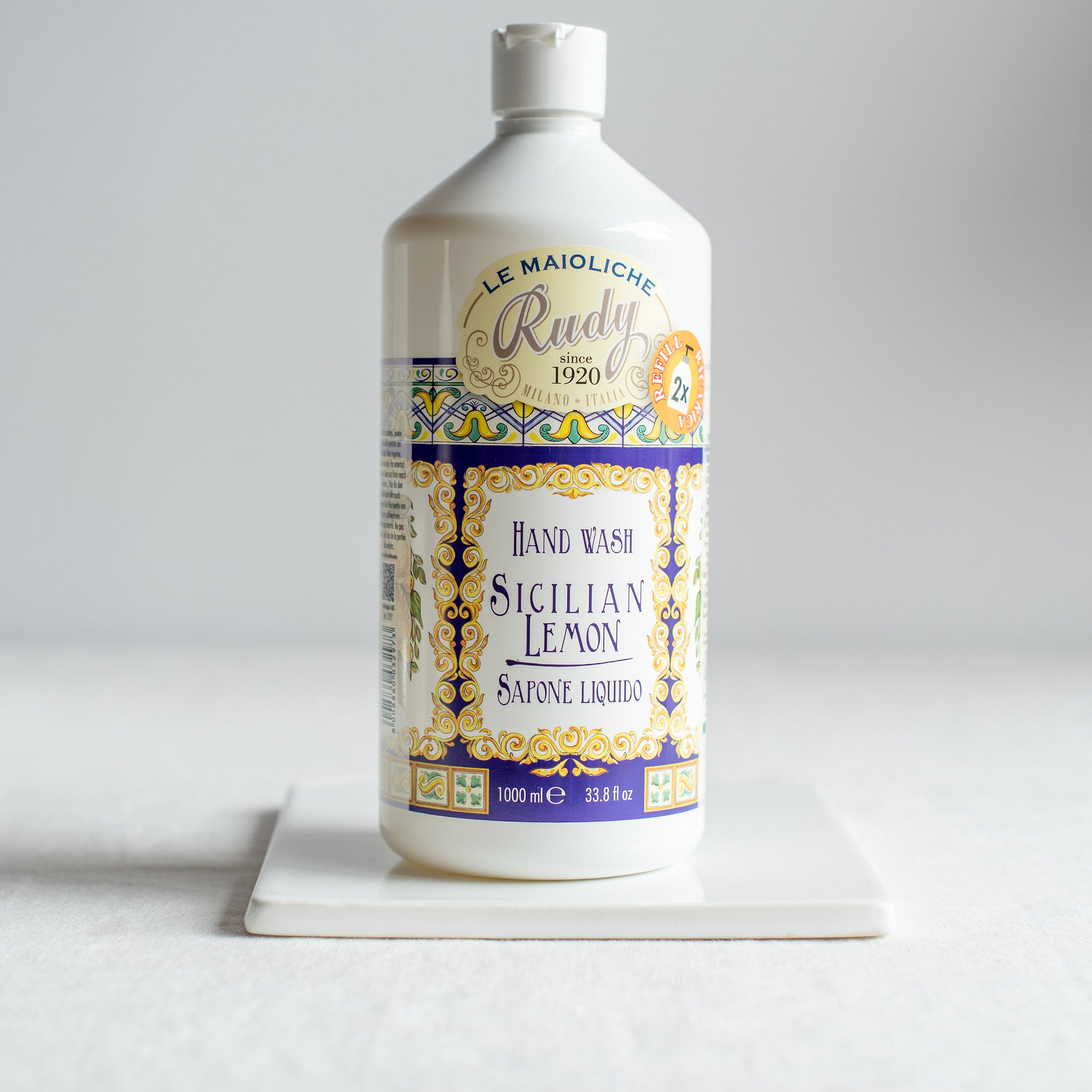 Rudy Sicilian Lemon Hand Wash 1L Refill