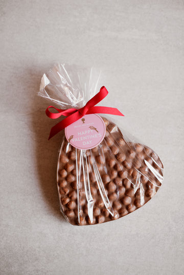 Valentines Milk Chocolate Hazelnut Heart 170g