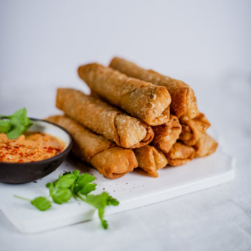 Free Range Chicken & Vegetable Springrolls Frozen 10’s