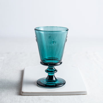 French Bee Blue Wine Glass 240ml