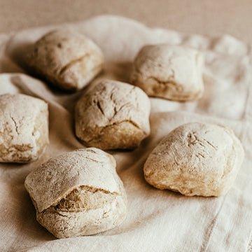 Par-baked 6 Ciabatta Rolls (Vegan Friendly)