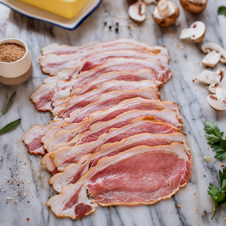 Dry Cured Smoked Bacon 250g