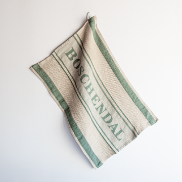 Jacquard Tea Towel - Heritage Green