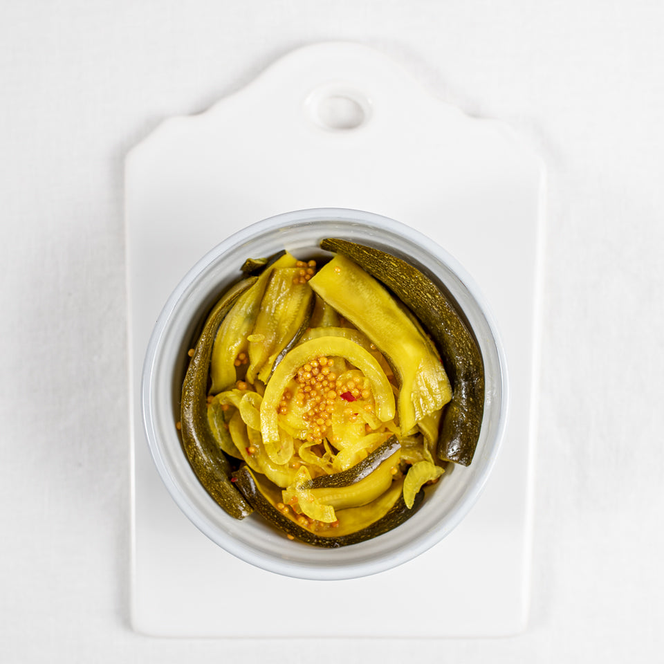 Pickled Baby Marrow